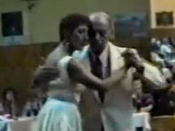 Cacho Pistola con Marta Anton