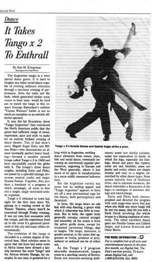Washington post, TangoX2